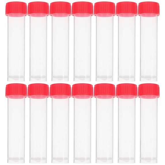 HOMEMAXS 30 Pcs Tiny Storage Bottles with Lids Sample Tubes Leak-Proof Sample Bottles Small Sample Containers 30ml
