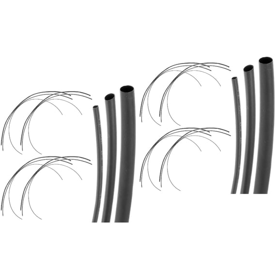 HOMEMAXS 30 pcs Electric Guitar Heat Shrink Tubing Electrical Cable Wrap Electric Insulation Tube