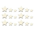 thumbnail image 1 of HAMPPLIES Star Wood Slices Khaki 300Pcs Mini Diy Decorations, 1 of 8