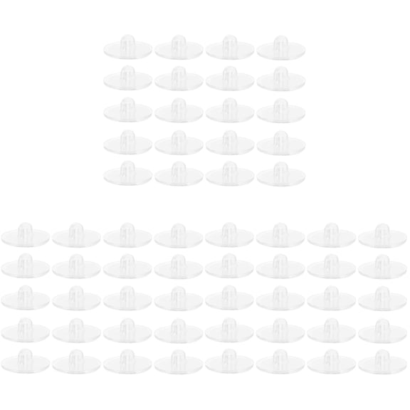 HOMEMAXS 300 pcs  Strong Traceless Small Disc Hooks Suction Hooks Self Adhesive Hooks