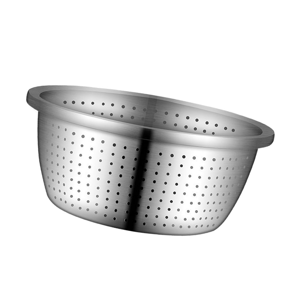 HOMEMAXS 304 Stainless Steel Drain Basin Dish Strainer Tray Strainers