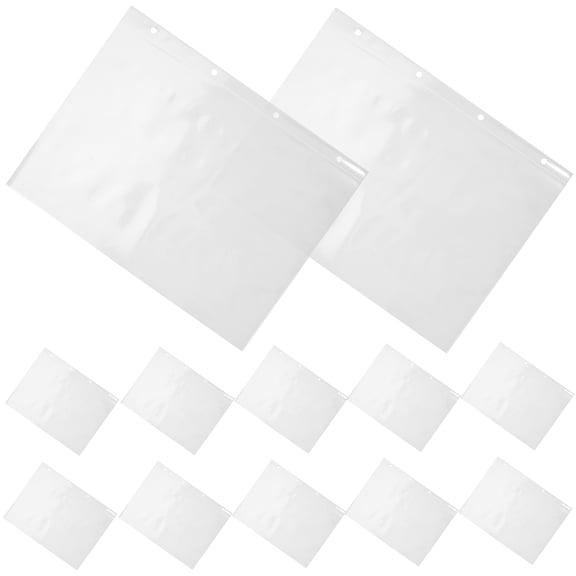 HOMEMAXS 30Pcs Convenient Creative File Protectors for Binder Folders Loose Leaf Work Files