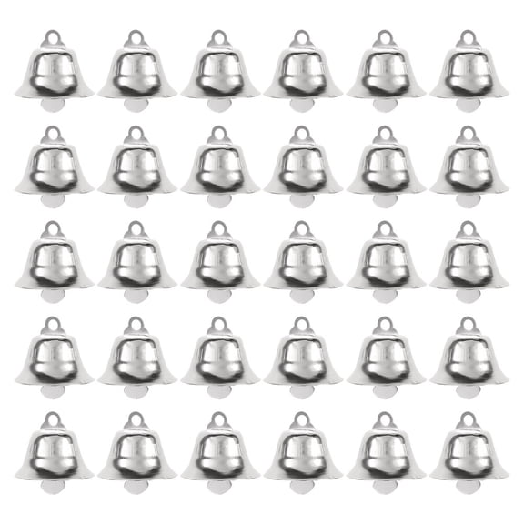 HOMEMAXS 30pcs Decorative Small Bells for Crafting DIY Wind Chime Accessories Metal Bell Ornaments for Home Wedding Party Ornament Decorating