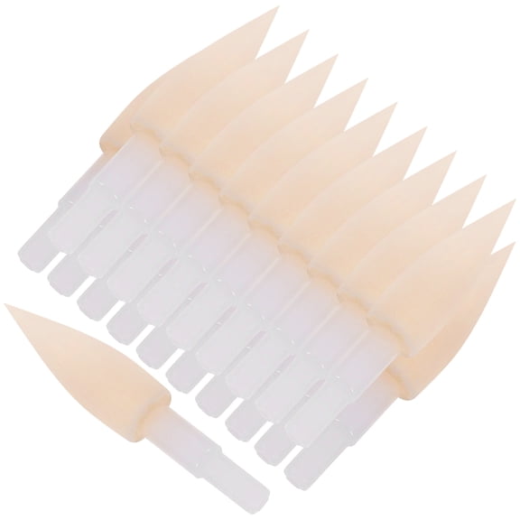 HOMEMAXS 30pcs Soft Sponge Pen Head Replacement Calligraphy Pen Refills Ink Brush Pen Head Ideal For Writing Drawing Posters And Calligraphy