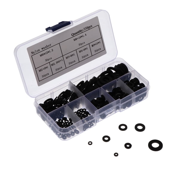 350 Pcs Room Washers Leakage Preventing Friction Reducing