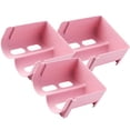 thumbnail image 1 of Greenadscape Plastic Beverage Storage Rack Set of 3, Compact 6.3 x 5.5 x 3 Inch Organizer, 1 of 8