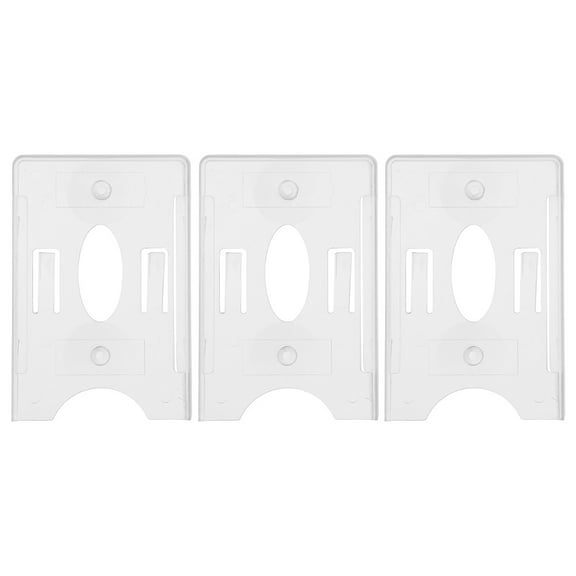 HOMEMAXS 3pcs Car Parking Pass Holder With Suction Cups Easy Installationadjustable Angles For Pass Registration Insurance Parking Tickets Windshield Mount