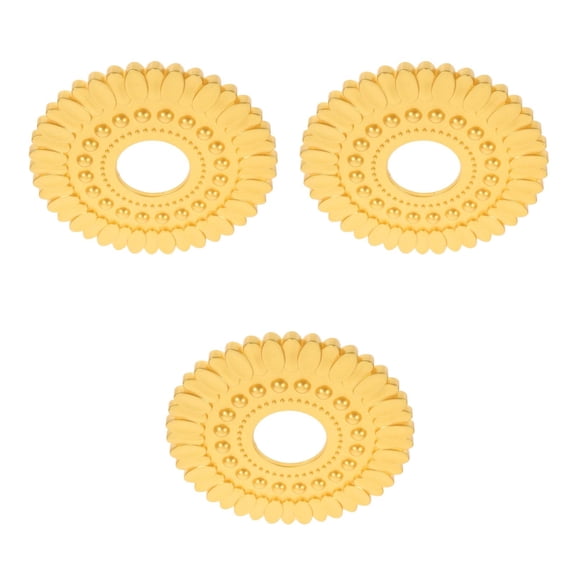 HOMEMAXS 3pcs Ceiling Round Medallion Fan Ceiling Medallion Lighting Ceiling Medallion Ceiling Lamp Medallion Ornament Ceiling Medallion