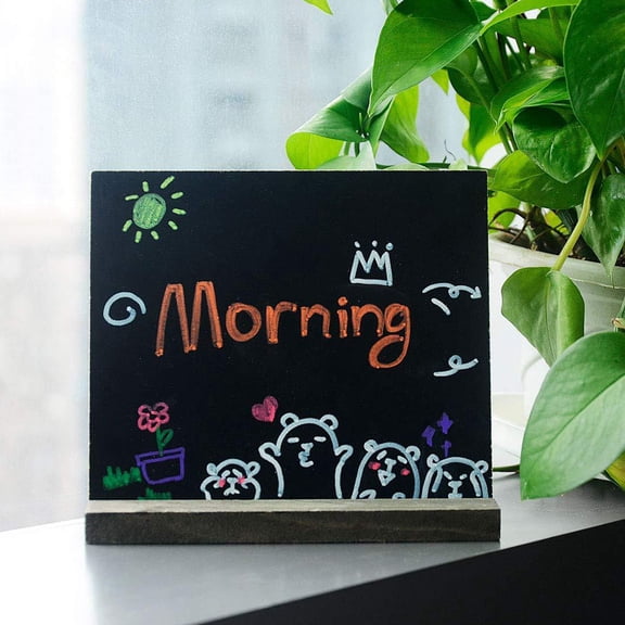 HOMEMAXS 3pcs Chalkboard Signs Labels Parties Buffets Small Chalkboard Signs Message Blackboards