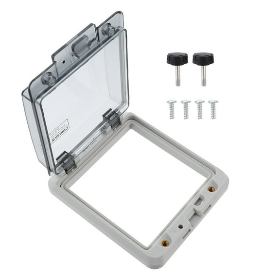 HOMEMAXS 3-Piece Outdoor Electrical Distribution Breaker Box Set for Home and Garden