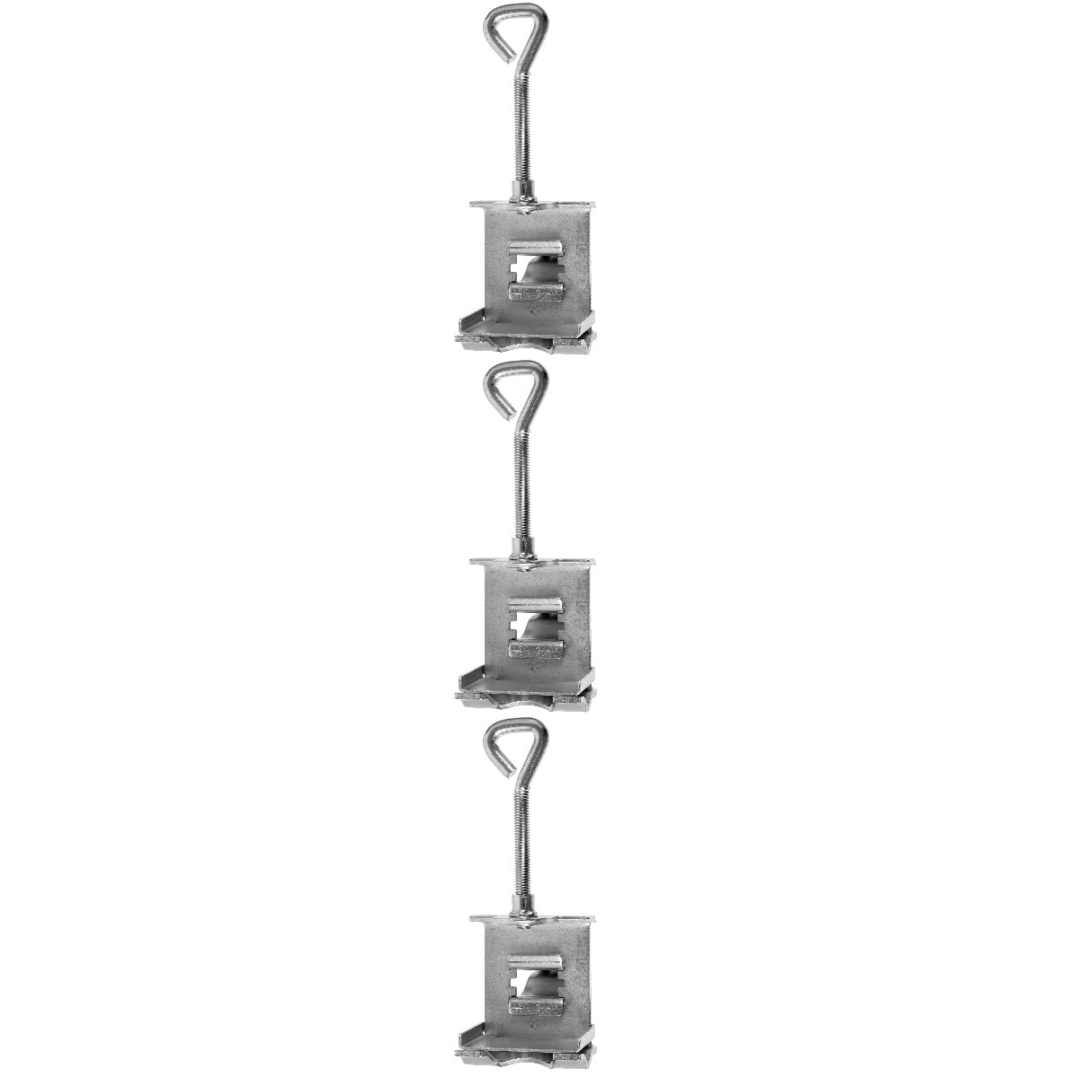 HOMEMAXS 3pcs Patio Umbrella Iron Bracket Heavy Duty Umbrella Stand Outdoor Umbrella Holder Camping Parasol Base