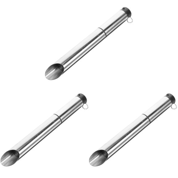 HOMEMAXS 3pcs Portable Garden Metal Soil Release Tool Practical Garden Planter Drop Punch Tool