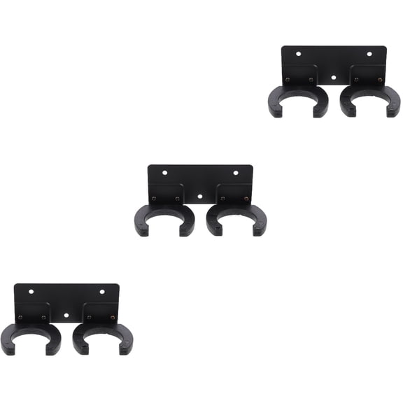 HOMEMAXS 3pcs Universal Mic Hook Holder Sturdy Wall Mount Holder Hanger