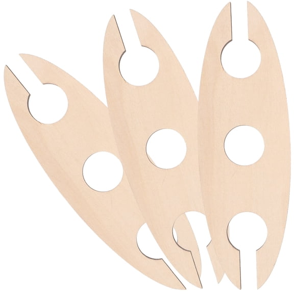 IFANLANDOR Wine Storage Khaki 3Pcs 8.7X2.8X0.2In