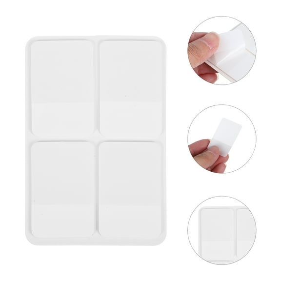 HOMEMAXS  4 Books Page Tabs for Binders Small Sticky Stickers Office