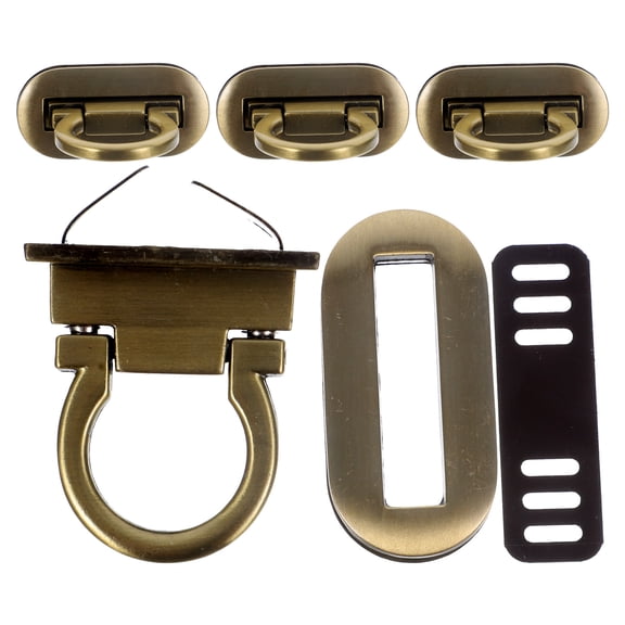 MOKKHNB Handbag Clasp Lock Simple Design 4PCS