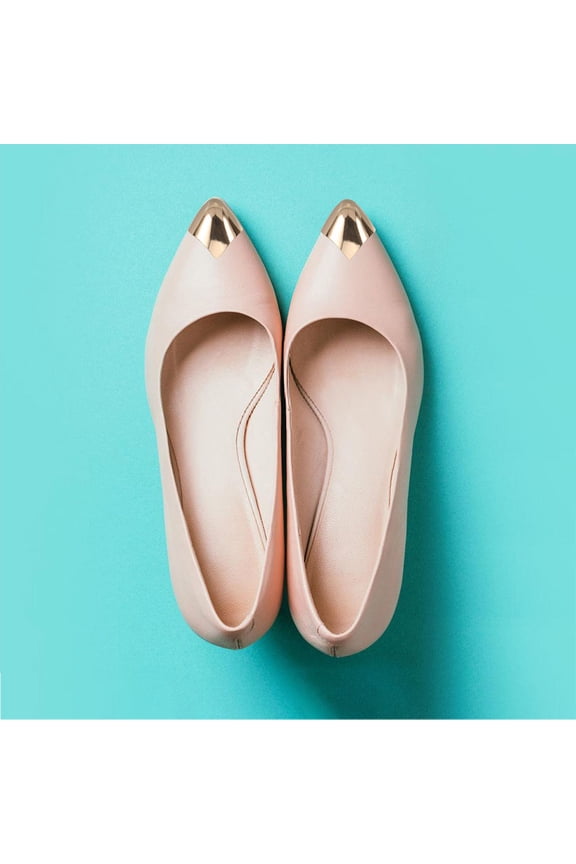 4 Pairs High Heels to Protect The Head Shoe Toe Caps Sticker Tip Work Man