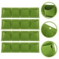 thumbnail image 1 of HOMEMAXS  4 Pcs Bag Hanging Flower Pouch Felt Plant Outdoor, 1 of 8