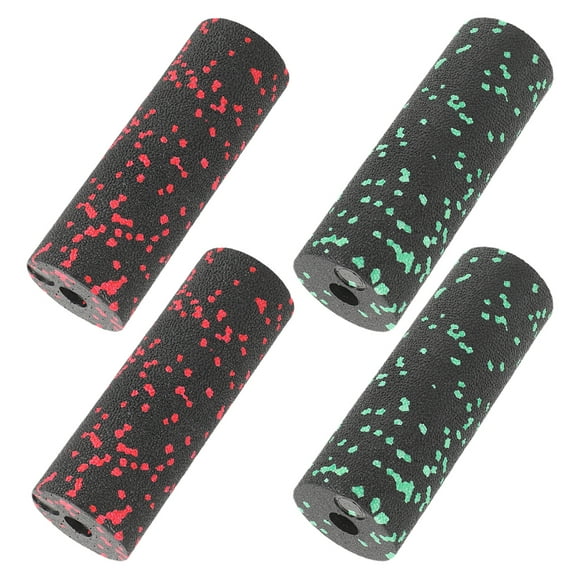 4 Pcs Balance Yoga Roller Supply Massage Stick Muscle Fitness