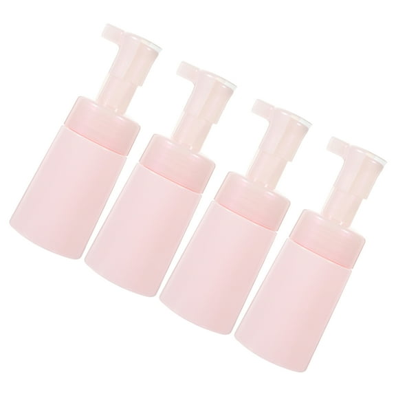HOMEMAXS 4pcs Travel Soap Dispenser Foaming Pump Bottles Empty Foam Pump Travel Soap Bottle Set