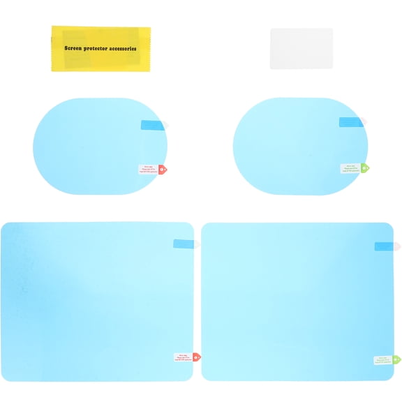 OULII 4Pcs Car Protector Film for Rearview Mirrors Lightweight and Easy to Install