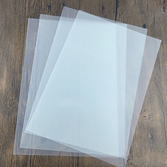 4 Pcs Craft Creative Supplies Luminous Heat Shrinkable Sheet BOPS Material
