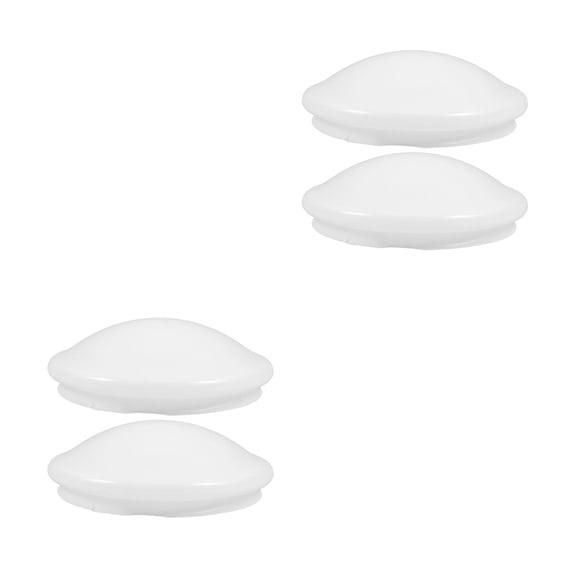 HOMEMAXS 4 Pcs Flush Mount Lampshade Ceiling Light Covers Clip On Dome Lamp Shade Pendant Lights Shade For Chandeliers Ceiling Pendant Lamp