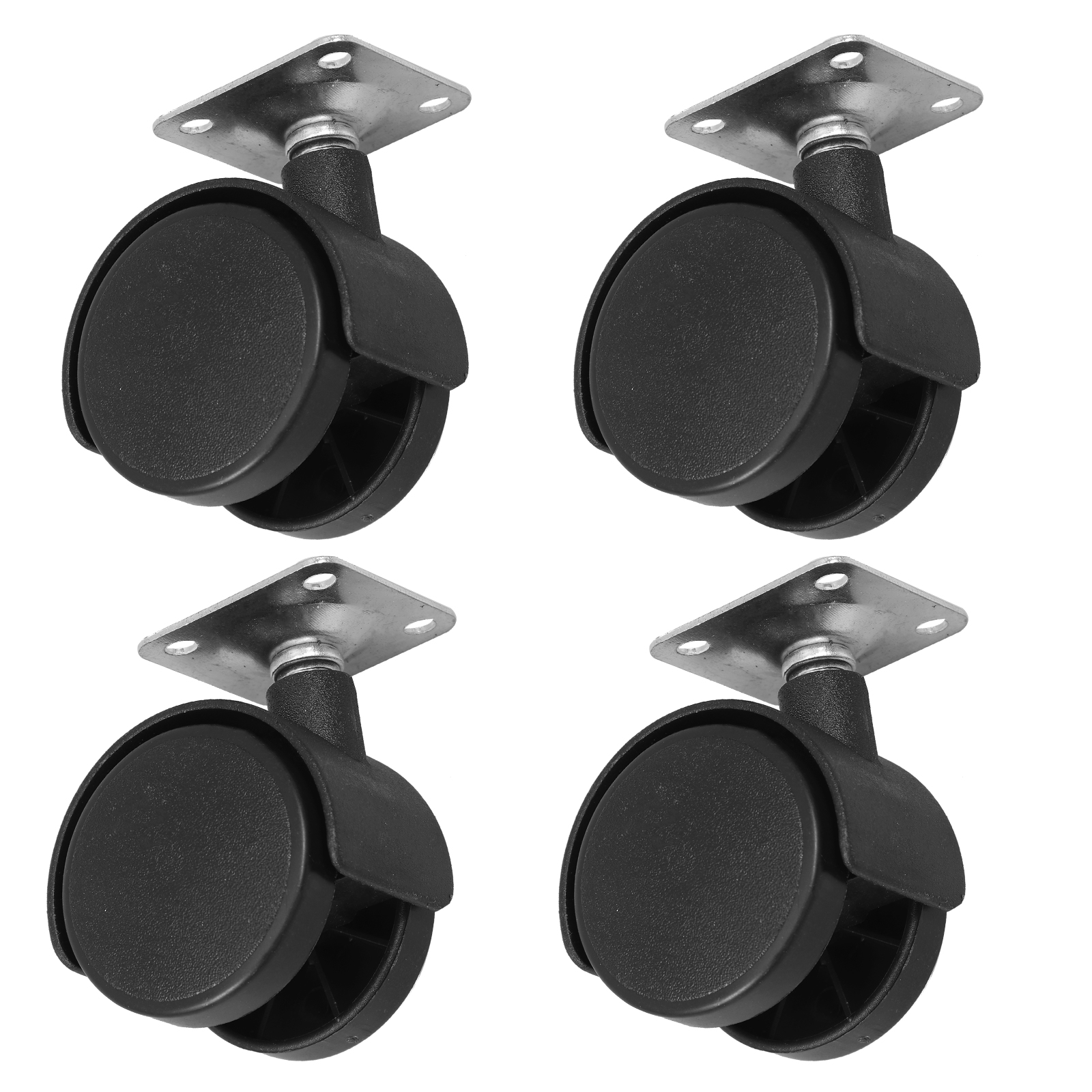 HOMEMAXS 4 Pcs Furniture Wheels for Moving Universal Flat Office ...