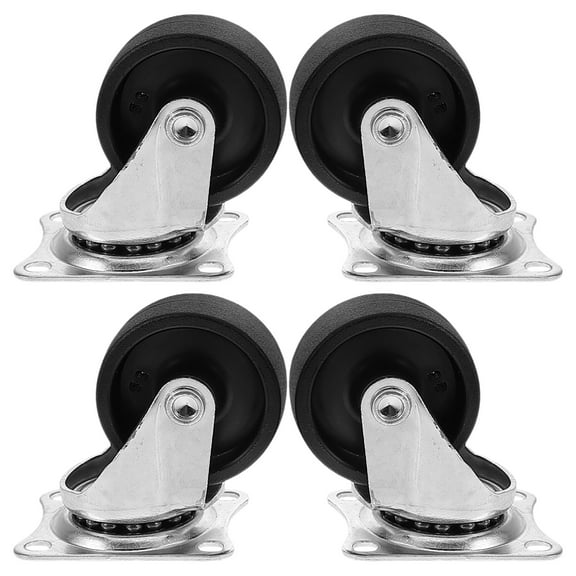 HOMEMAXS 4 Pcs Heavy Duty Office Chair Wheels Machines Rotating Rotate Shopping