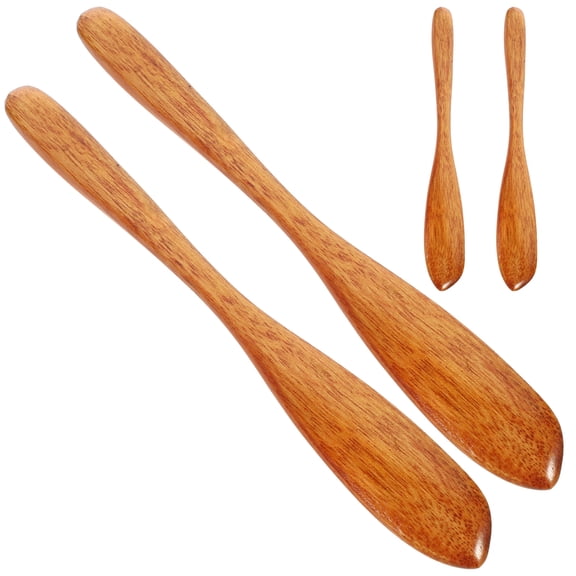HOMEMAXS  4 Pcs Icing Phoebe Jam Knife Kitchen Knives Kitchenware Butter for Child