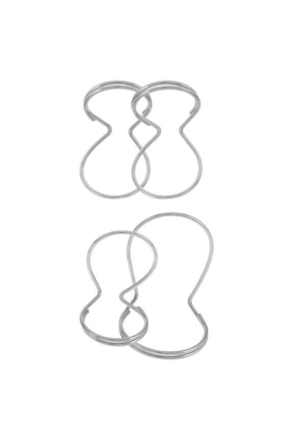 4 Pcs Key Chain Wrist Accessories Guitar Pick Finger Cover