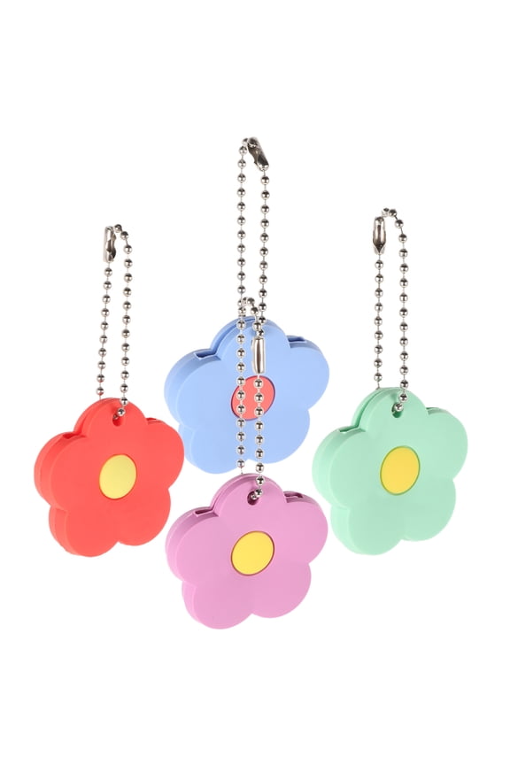 4 Pcs Keychain Case Protector Caps Access Control Cover