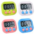 thumbnail image 1 of 4 Pcs Kitchen Timer Stop Watches Digital Visual Timers Kids Student Child, 1 of 8