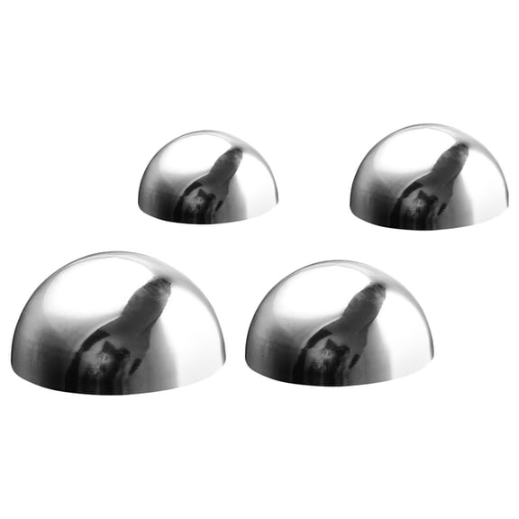 4 Pcs Outdoor Wall Decor Gazing Reflective Decorative Balls