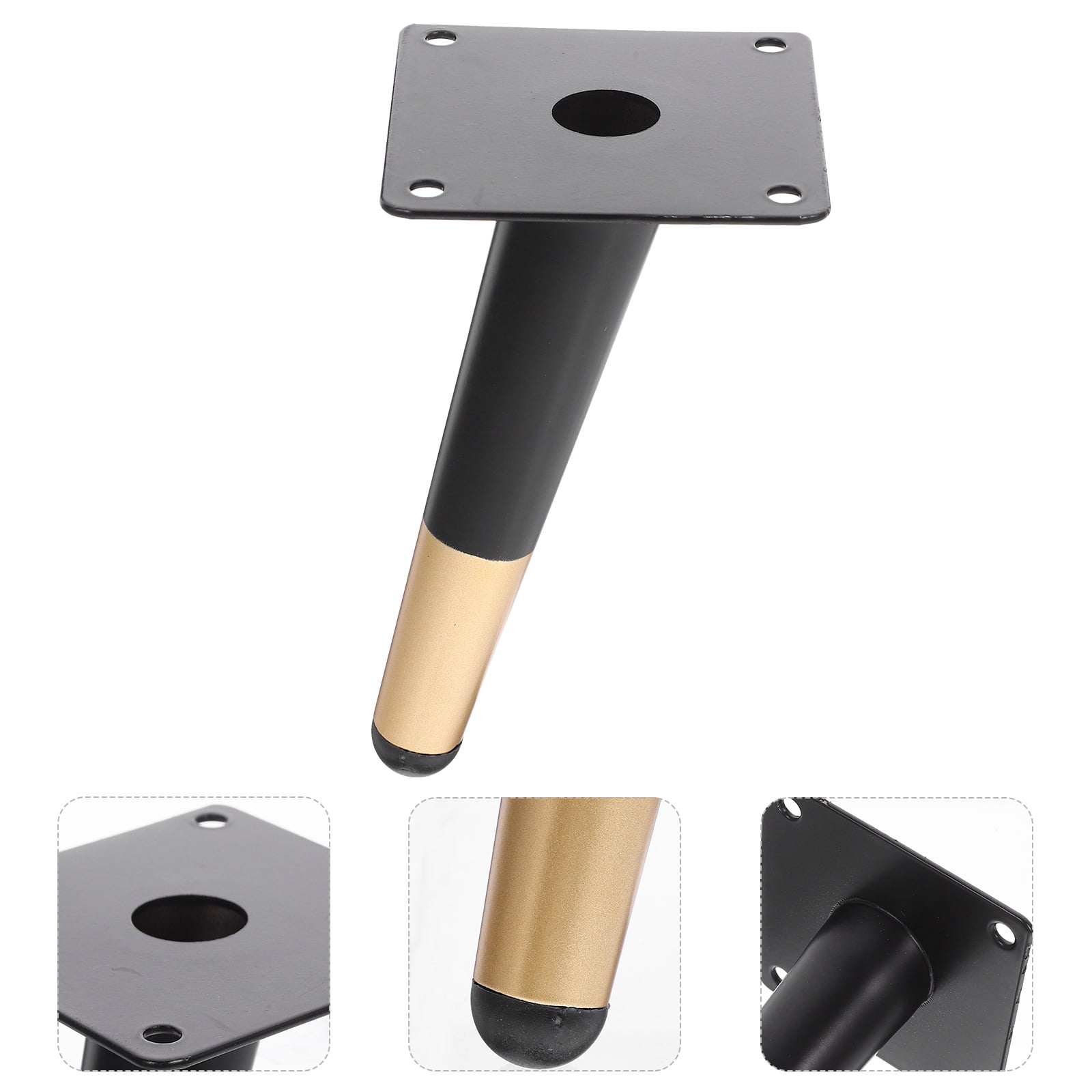 HOMEMAXS 4 Pcs Replacement Sofa Legs Metal for Coffee Table Risers Feet ...