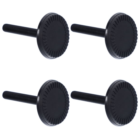 HOMEMAXS  4 Pcs Leveling Feet Heavy Duty Sofa Leg Risers Furniture Black