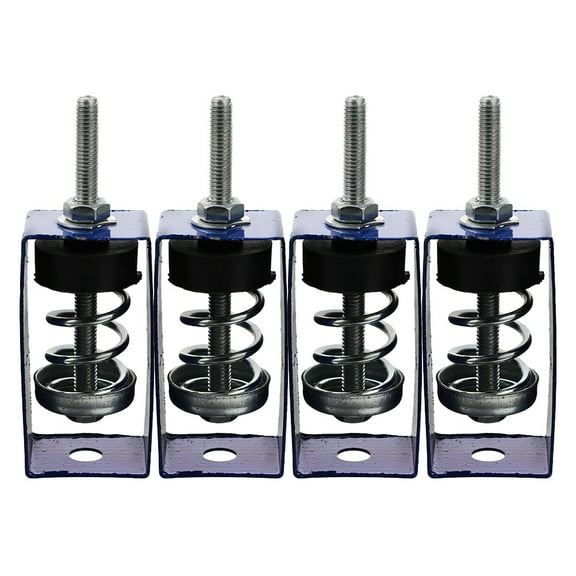 HOMEMAXS 4 Pcs Spring Vibration Isolators Hangers Damping For Office Bins Car