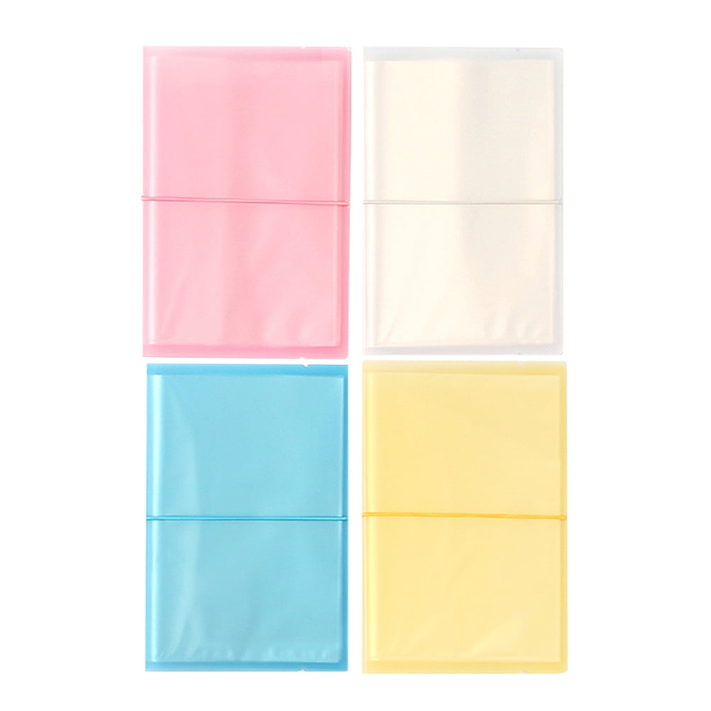 HOMEMAXS 4 Pcs Sticker Album Card Albums Stickers Book Organizer ...
