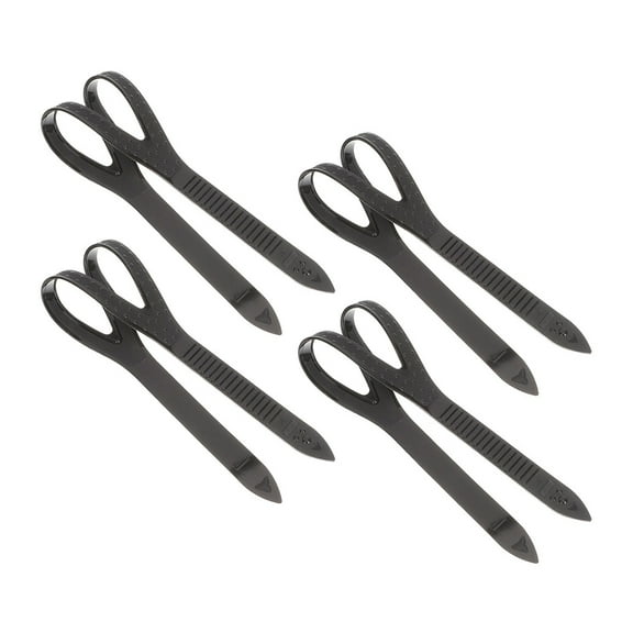 4 Pcs Silicone Goggles Band Safety Swim Straps Replacement Black