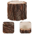 thumbnail image 1 of IFANLANDOR Flower Pot Wooden 3.5x3.5x3.1in, 1 of 8