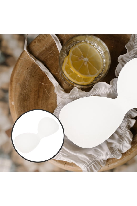 Swimsuit Bra Pads White 4Pcs
