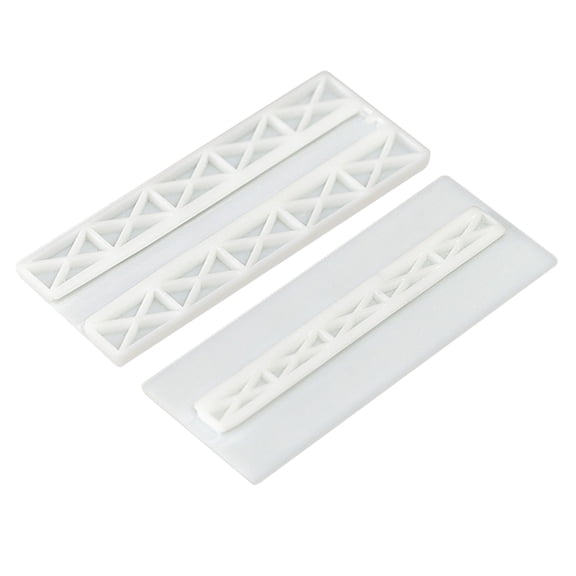 VERDANVERSE Bedside Table Cable Organiser Socket Holder Abs White 4Pcs