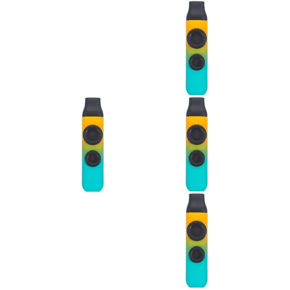 HOMEMAXS 4-Pack Musical Kazoos Portable Kazoos for Performance and Fun, and Easy to Play