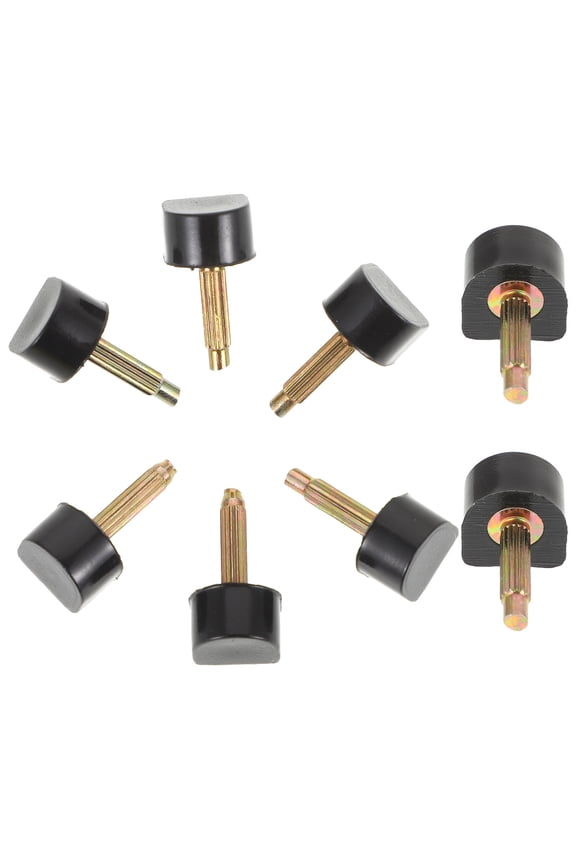 4 Pairs High Heel Replacement Tips for Womens Shoes Heel Caps for Pumps and High Heels