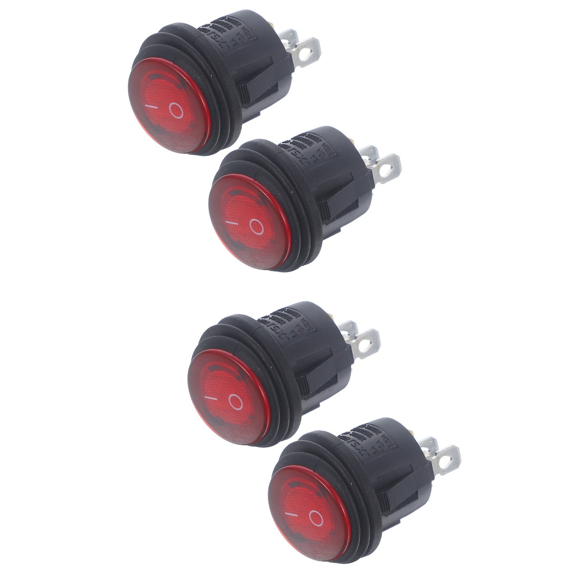 HOMEMAXS 4 pcs Car Rocker Switch 3 Pin Toggle Switch Replacement ...