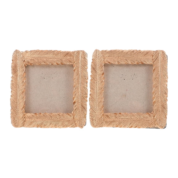 HOMEMAXS 4 pcs European Style Photo Frame Luxury Picture Frames Small Photo Frames for Tabletop Desktop Display