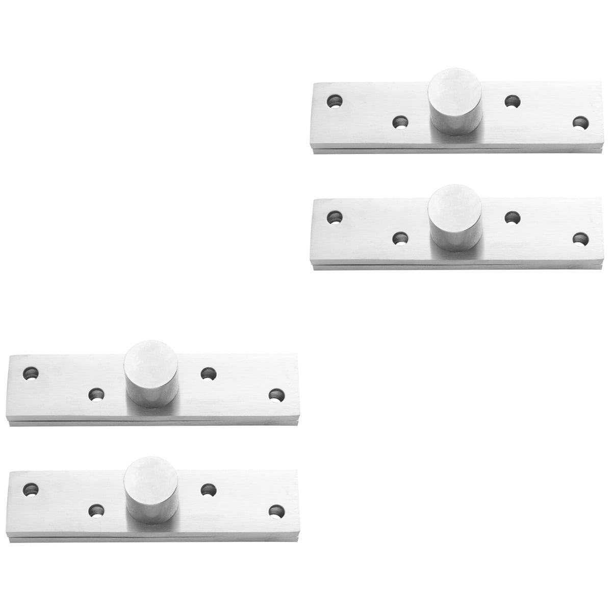 HOMEMAXS 4 pcs Heavy Duty Hinges 360 Degree Rotation Hinges Stainless ...