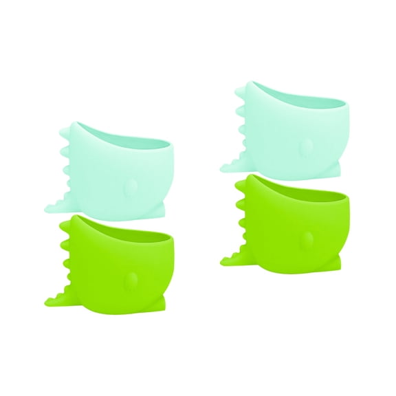 HOMEMAXS 4 pcs  Silicone Succulent Planters Succulent Plant Pots Silicone Flower Planting Holders