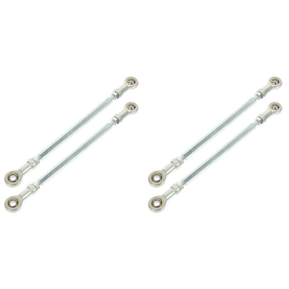 HOMEMAXS 4 pcs Steering Stem Tie Rods Replacement Go Kart Tie Rods ATV Accessories