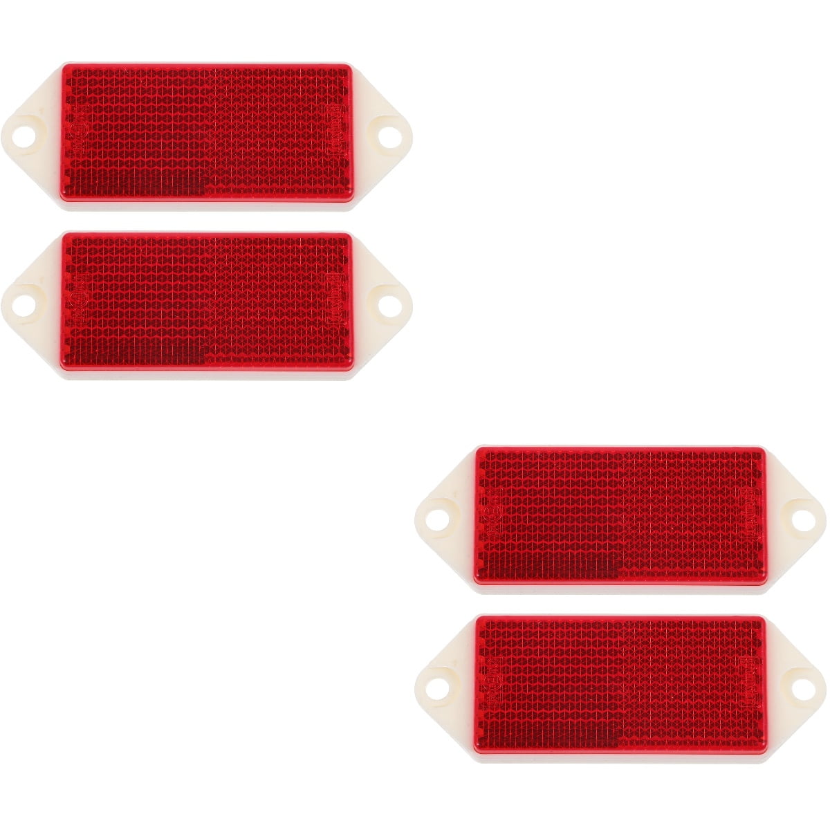 4 pcs Trailer Reflector Trailer Driving Safety Reflectors Camper Trailer Supplies